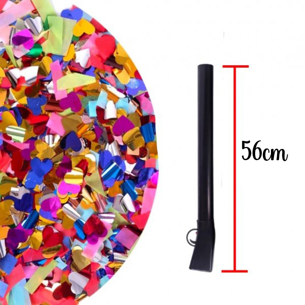 Medium Size Gun Party Popper with Colouful Foil Confetti